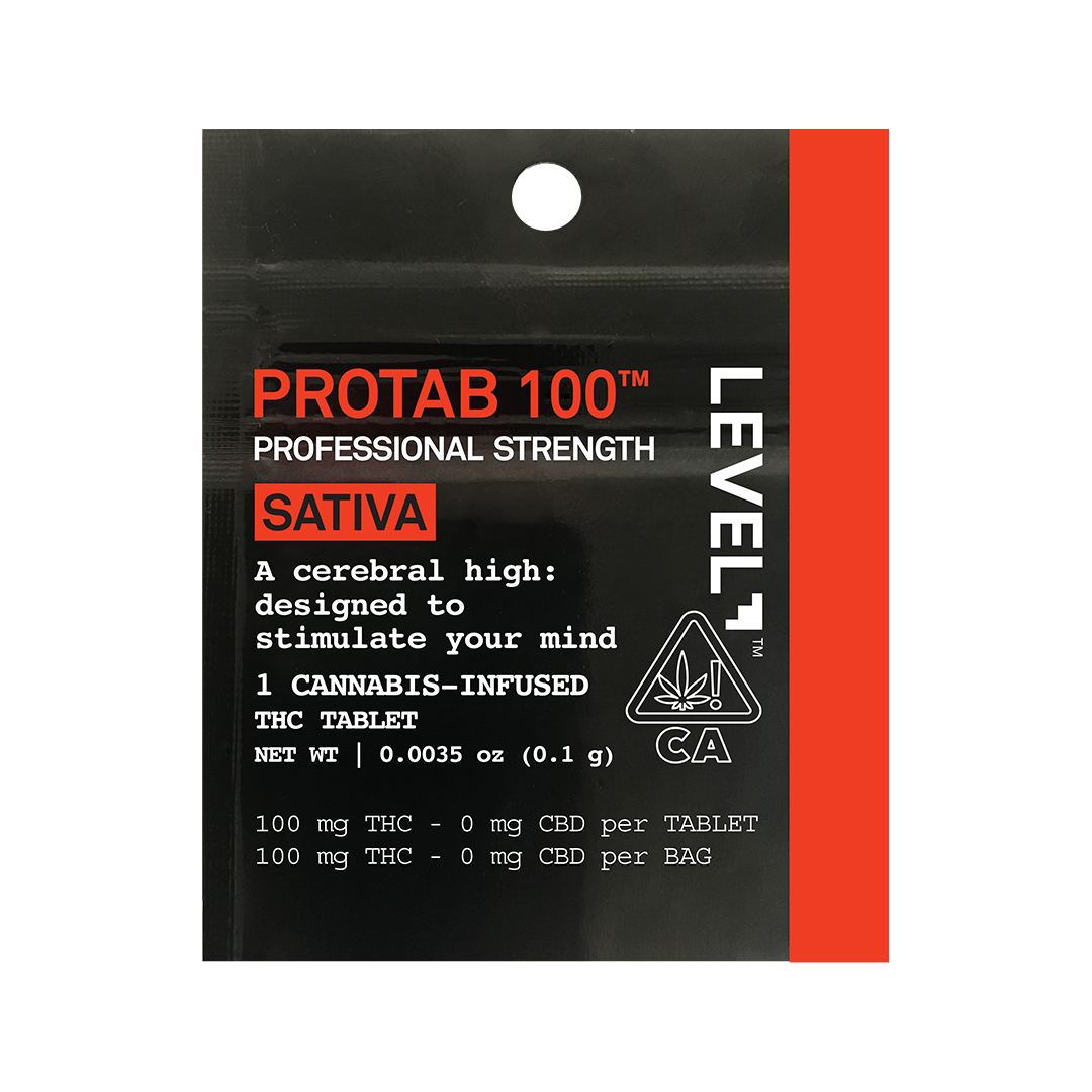 LEVEL PROTAB 100 Sativa - Single (100mg) - Catalyst Cannabis ...